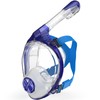 Zacsync Snorkel Set Adult Full Face Snorkel Mask, Masque De