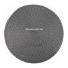 UNGFEI 10 PCS Dark Grey Round Table Placemats, 38cm Woven