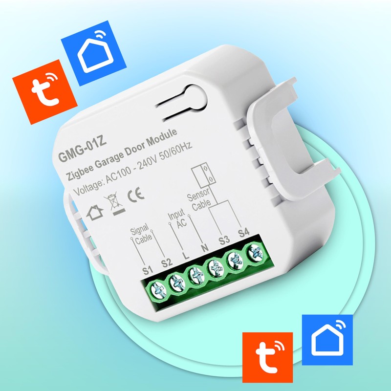 Retoo Smart Roller Door Control 100-240V/10A Tuya App Control with