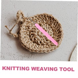 Operitacx Rope Weaving Tool Crochet Loom Set Yarn Knitter Lightweight Plastic for DIY Projects Crafts