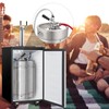 Hgkeke All 304 Stainless Steel Sankey Keg Coupler D System