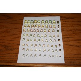 none motorcycle fuel line  3/16" 1/4" 5/16" 1/8 fuel line clamps zinc coated atv fuel