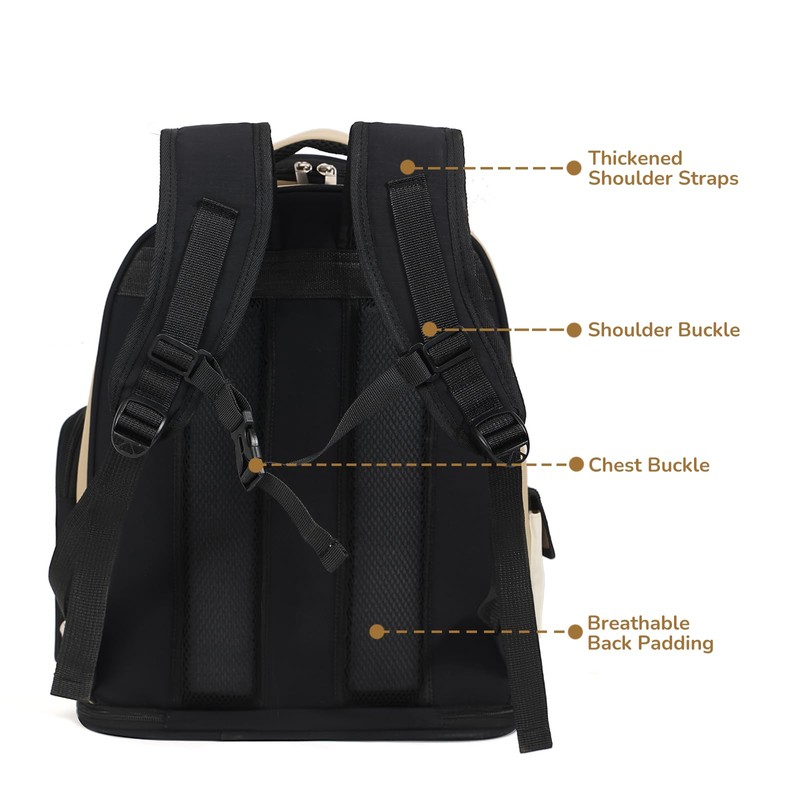GixDix Cat Bubble Backpack Carrier, TSA Airline Approved Pet Travel