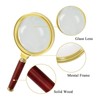 10x Handheld Magnifier, Magnifying Glass High Clarity for Learning Reading