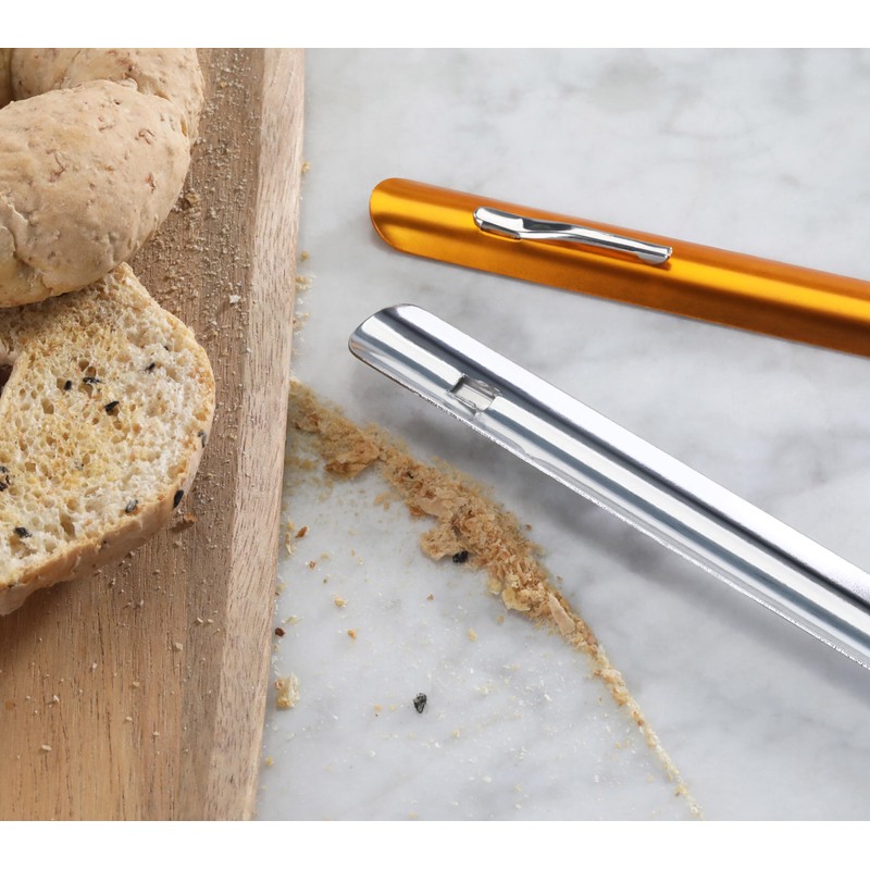 New Star Foodservice Aluminum Table Crumber, 6-Inch, Silver, 22810