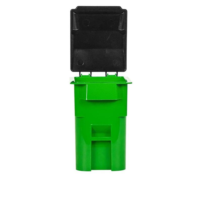 Set of 4 Mini Trash & Recycling Cans with Lid