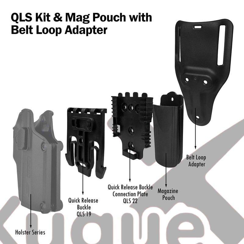 QLS with Magazine Pouch | Quick Lock System Kit and