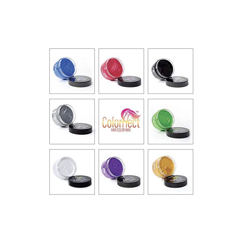 Magic Collection Colorffect - Cera para el cabello (rojo)