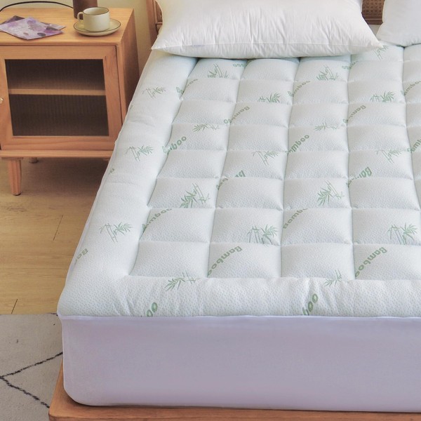 oaskys Mattress Topper Twin Size - Cooling Extra Thick Breathable