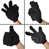 WULI PEACH Magic Curling Sponge Gloves Brush for Black Men's