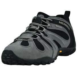 Merrell Men's Chameleon 8 Stretch Waterproof Hiking Shoe, Charcoal, 7