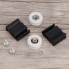 Fdit 22 mm Greenhouse Door Wheels Halls Door Wheel Replacement