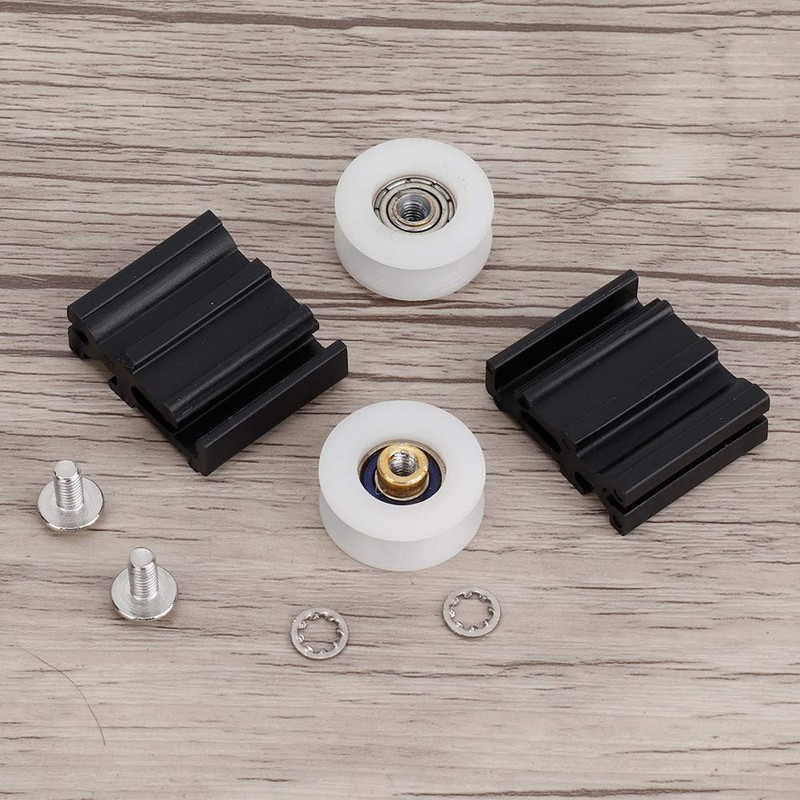 Fdit 22 mm Greenhouse Door Wheels Halls Door Wheel Replacement