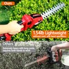 Hedge Trimmer Cordless 2 in 1 Handheld Grass Shears Mini