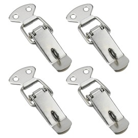 Generic 4 Pack Spring Loaded Toggle Latch Catch, Stainless Steel Spring Loaded Toggle Latch, Spring Loaded Toggle Lock Clasp Buckle Latch