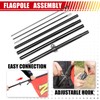 Anley 7.5 FT Open Feather Flag Banner Kit - Outdoor
