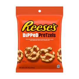 REESES PRZTL DIPPED PEG,4.25 Ounce (Pack of 12)