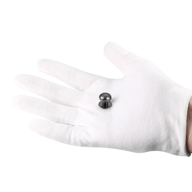 sourcing map 12mm Head Dia. Round Knobs Pull Handle, 24pcs