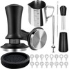Yeelan Coffee Tamper Set 22 PCS,Espresso Accessories with Coffee Espresso