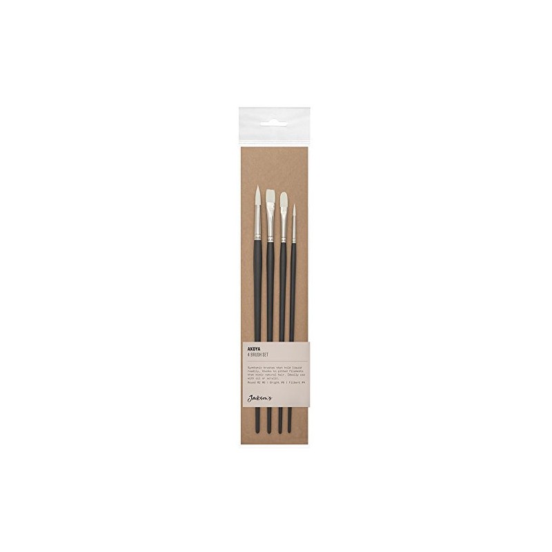 Jacksons : Akoya 4 Brush Set : 2 & 6