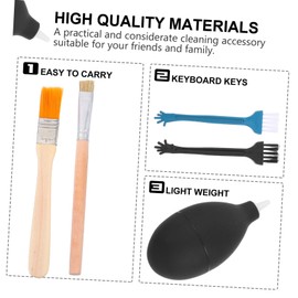 OSALADI 2sets Multi-Functional Headphone Cleaning Kit Air Blower Electronic Clean Tool for Phones Tablets Laptops and More for Dust Removal and Circuit Board Maintenance