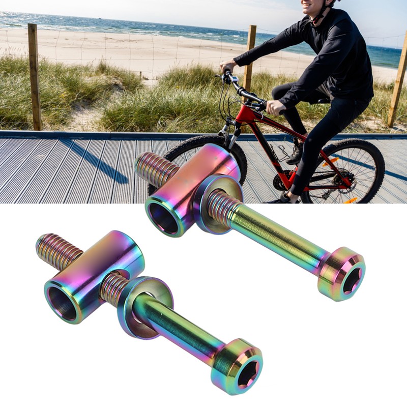 2 PCS RISK M5 X 40mm Bike Seatpost Screw Seat