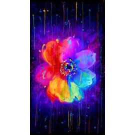 Timeless Treasures Untamed Beauty by Chong-A Hwang CD1710 24" Panel Cotton