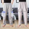 Lmaray Catheter Pants for Men/Women, Holds (2) 2000ml Leg Bags,