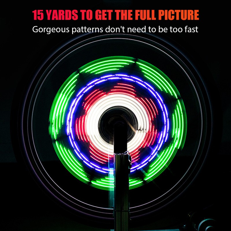 Wheels Spoke Light Waterproof Wheel Rim Lights Spoke Lights with