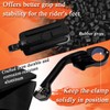 FOVPLUE 1.25" Highway Footpegs,Long Angled Adjustable Highway Pegs w/Mounts for