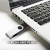 AreTop USB Sticks 16 GB Pack of 10 Rotate Metal