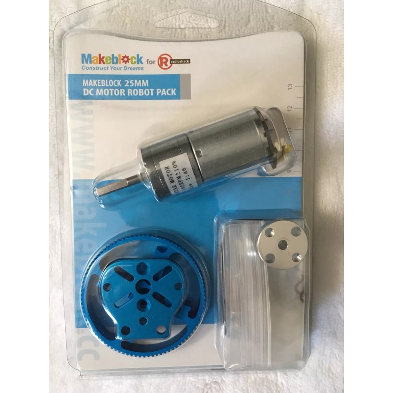 Makeblock 25mm DC Robot Pack DC Motor and parts Radio