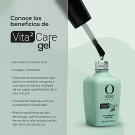 Vita2 Care Gel Organic Nails Fortalecedor De Uñas 15ml