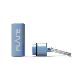 FLARE AUDIO Capsule Light Blue - Tough Lightweight Aluminium, Water-Proof, Keychain, Light Blue, S