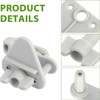 WEZCHUGHAOL 2 Pack Pontoon Boat Gate Latch Replacement Kit, Heavy
