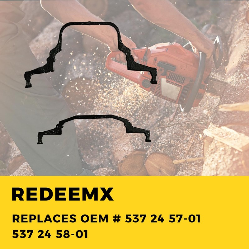 REDEEMX 537245801 Cylinder Gaskets Compatible with Husqvarna 455e 455 Rancher