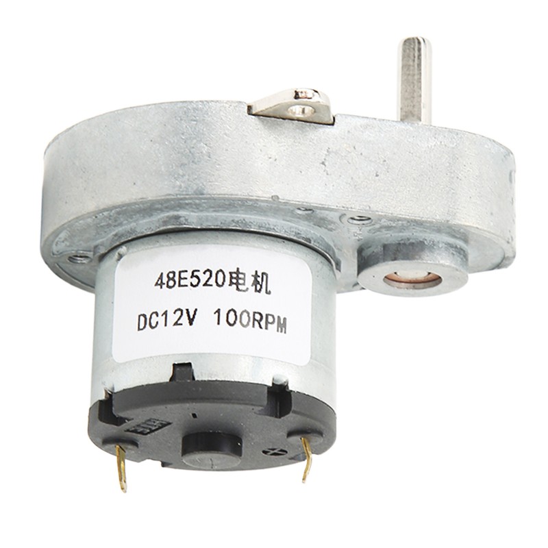 DC Gear Motor 100RPM High Torsion Reversible CW CCW Speed