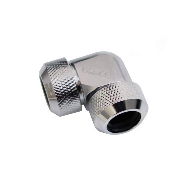 Alphacool 17410 Eiszapfen 13mm HardTube Compression Fitting 90° L-Connector for