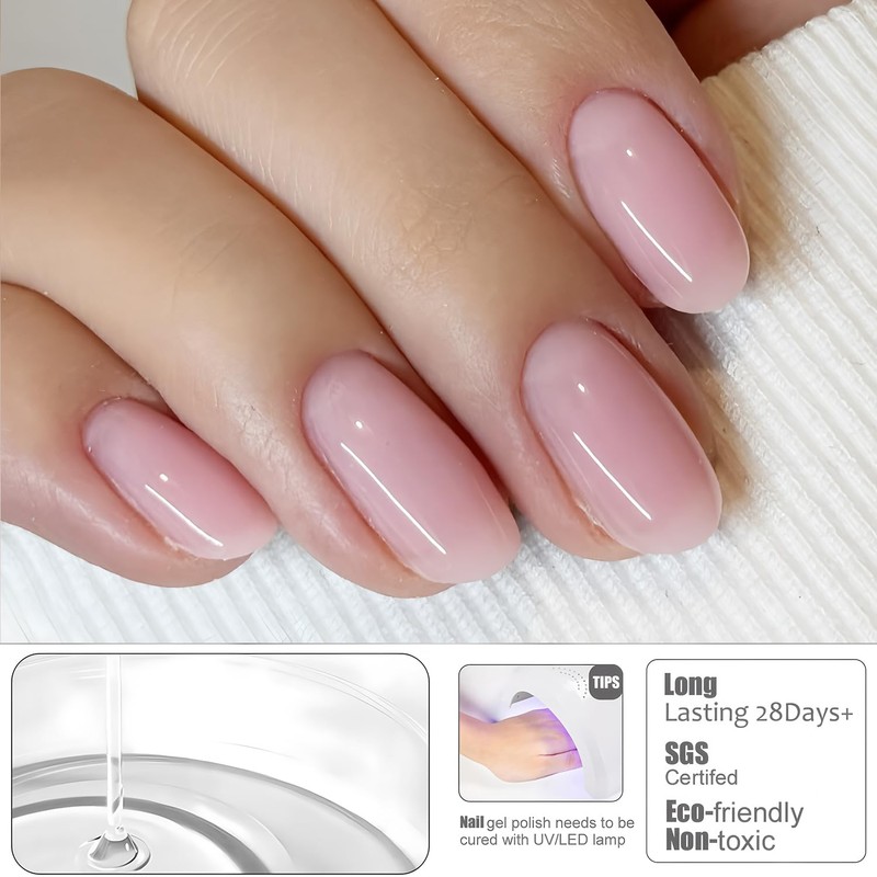 Vishine Builder UV Gel 16ml 8 in 1 Pastel Pink