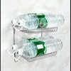 Stainless Steel Folding Storage Rack with Hook and Non Punching