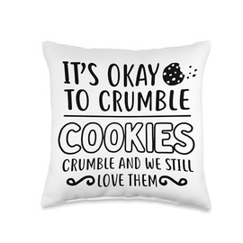 Cookies Crumble - Depression Mental Health Awareness Throw Pillow