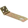 KOTARBAU® Hasp 130 mm with Padlock Yellow Galvanised Padlock Bolt