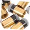 WOONEKY Billiard Accessories 10pcs Tips Professional Replacement No Glue Needed