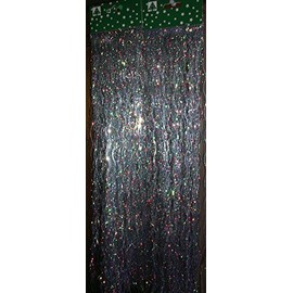 Tinsel Wavy Silver