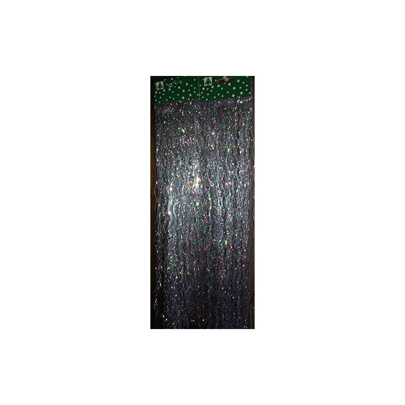 Tinsel Wavy Silver