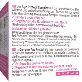 WELEDA Bio Glättende Nachtpflege Wildrose & Weißer Tee - Naturkosmetik Natural Aging Gesichtscreme mit Age Protect Complex mindert erste Fältchen & aktiviert die Zellerneuerung (vegan, 40ml)
