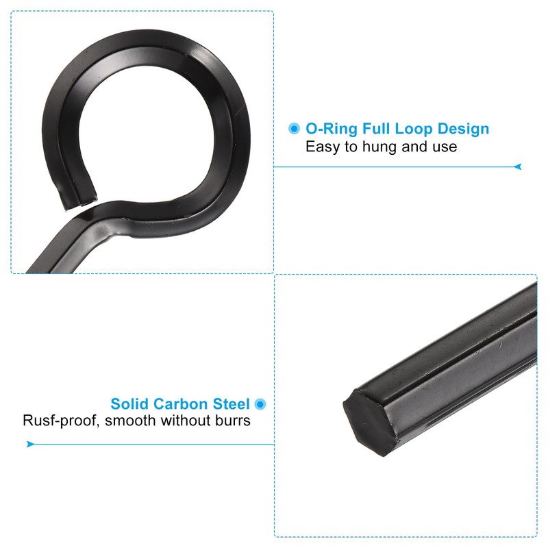 PATIKIL 5/32" Standard Hex Dogging Key, 6 Pack Solid Steel