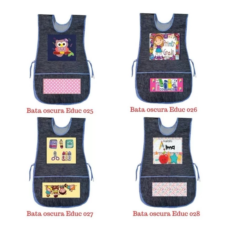 Bata Educadora 6 Batas Educadora