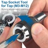 MABLEVI Tap Socket Set, 2 PCS Adjustable Tap Extractor Tool