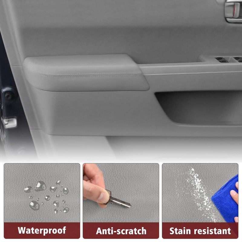 KBH Car Front Door Panel Armrest Cover Replacement for Honda